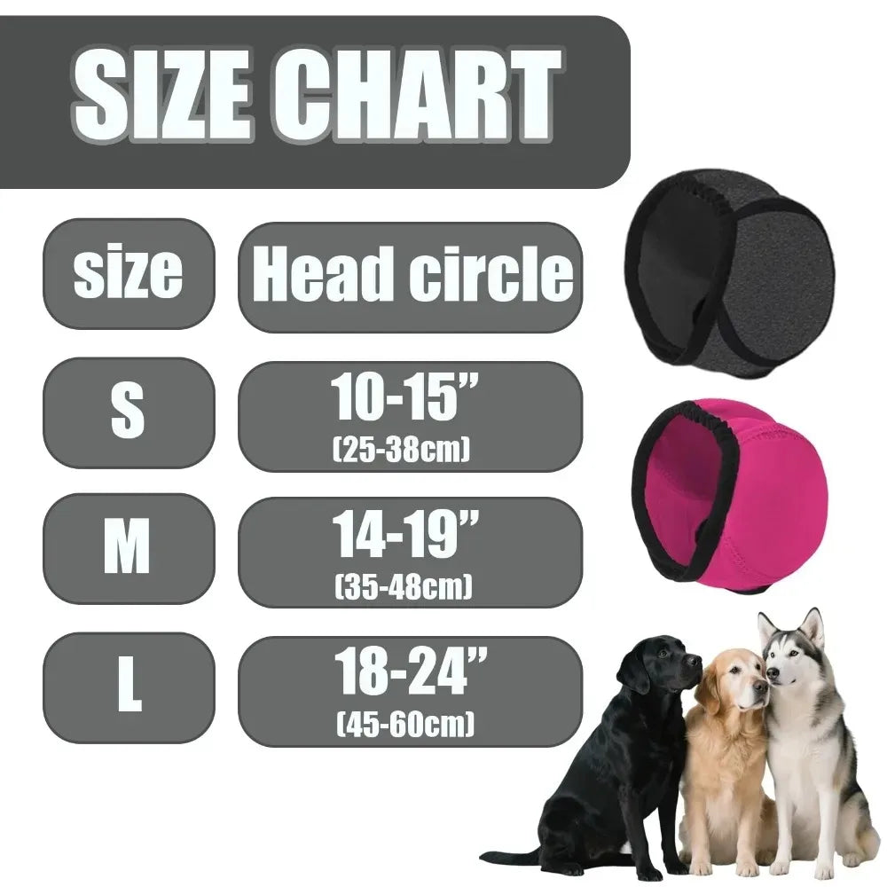 Noise Reduction Ear Muffs For Dogs Anxiety/Stress Relief